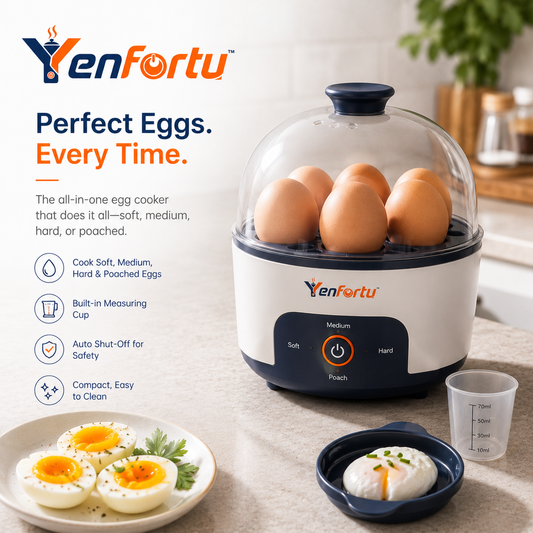 Yenfortu™ DomeCook Smart Egg System